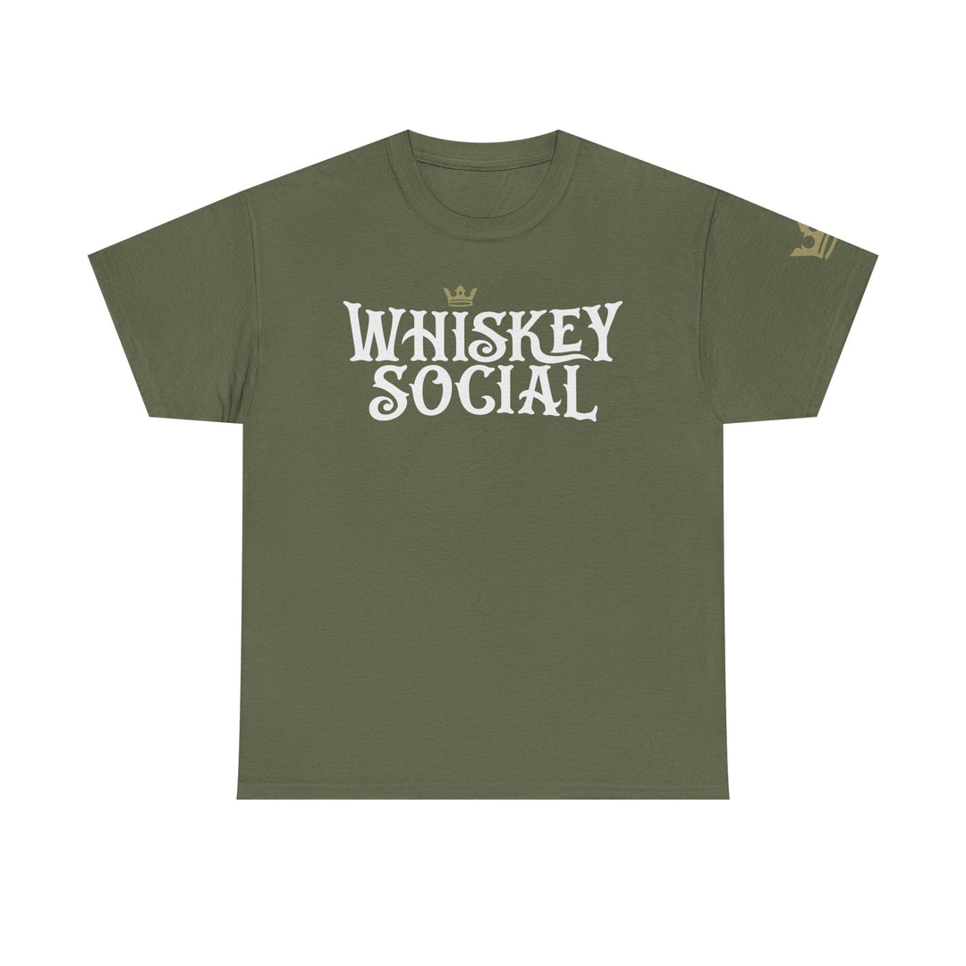 Graphic Tee - Whiskey Social Word Logo