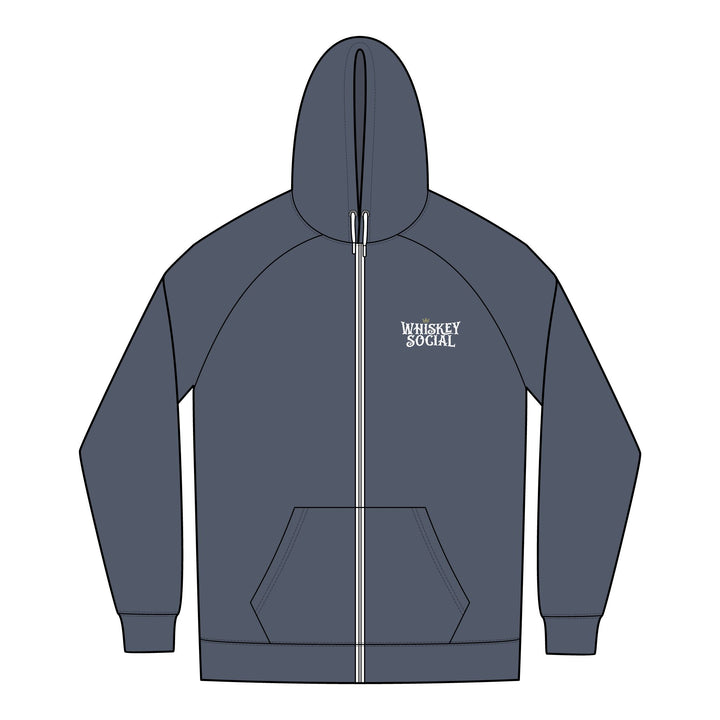 New Era Whiskey Social Full-Zip Hoodie