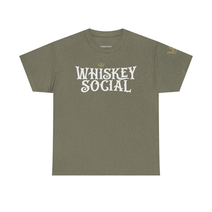 Graphic Tee - Whiskey Social Word Logo