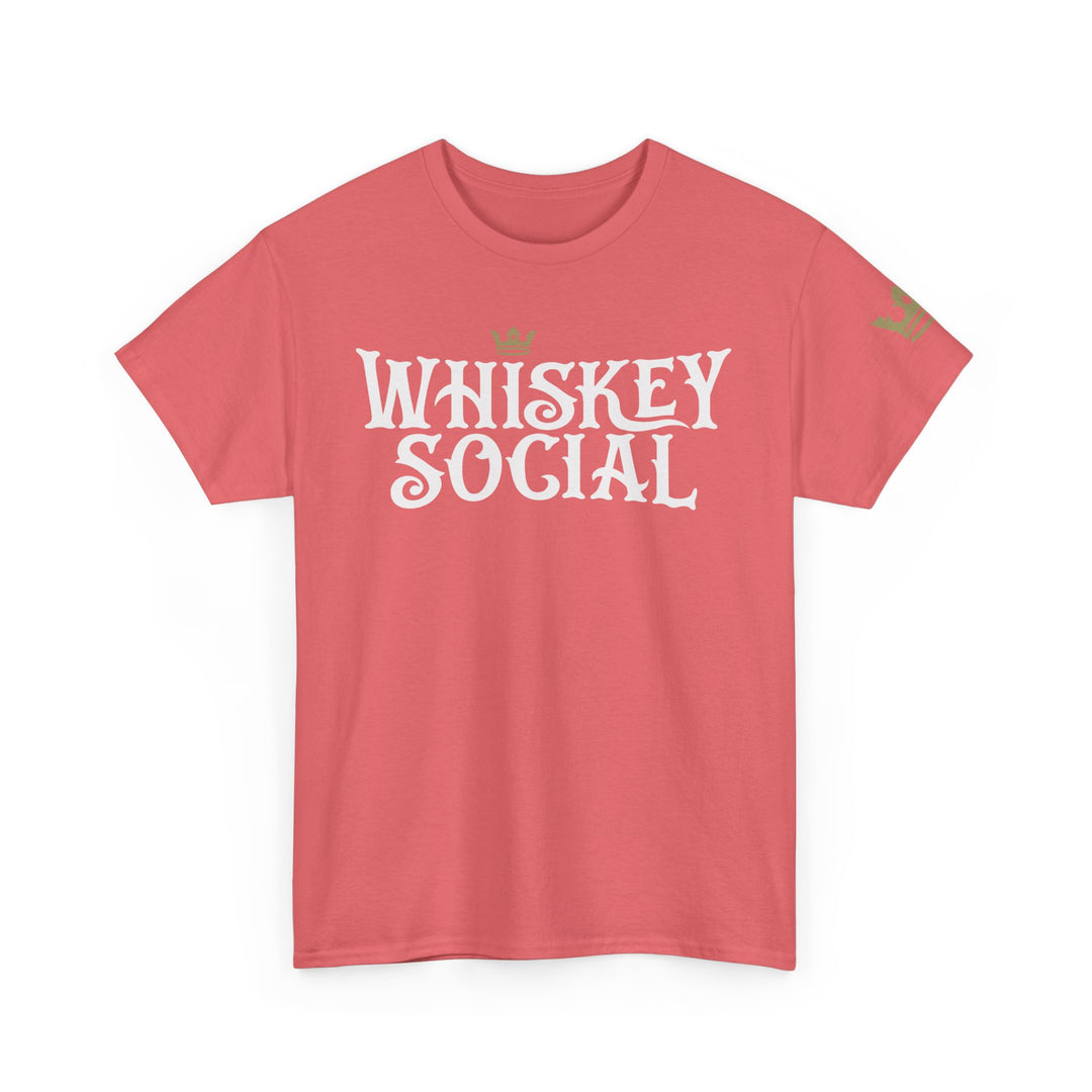 Graphic Tee - Whiskey Social Word Logo