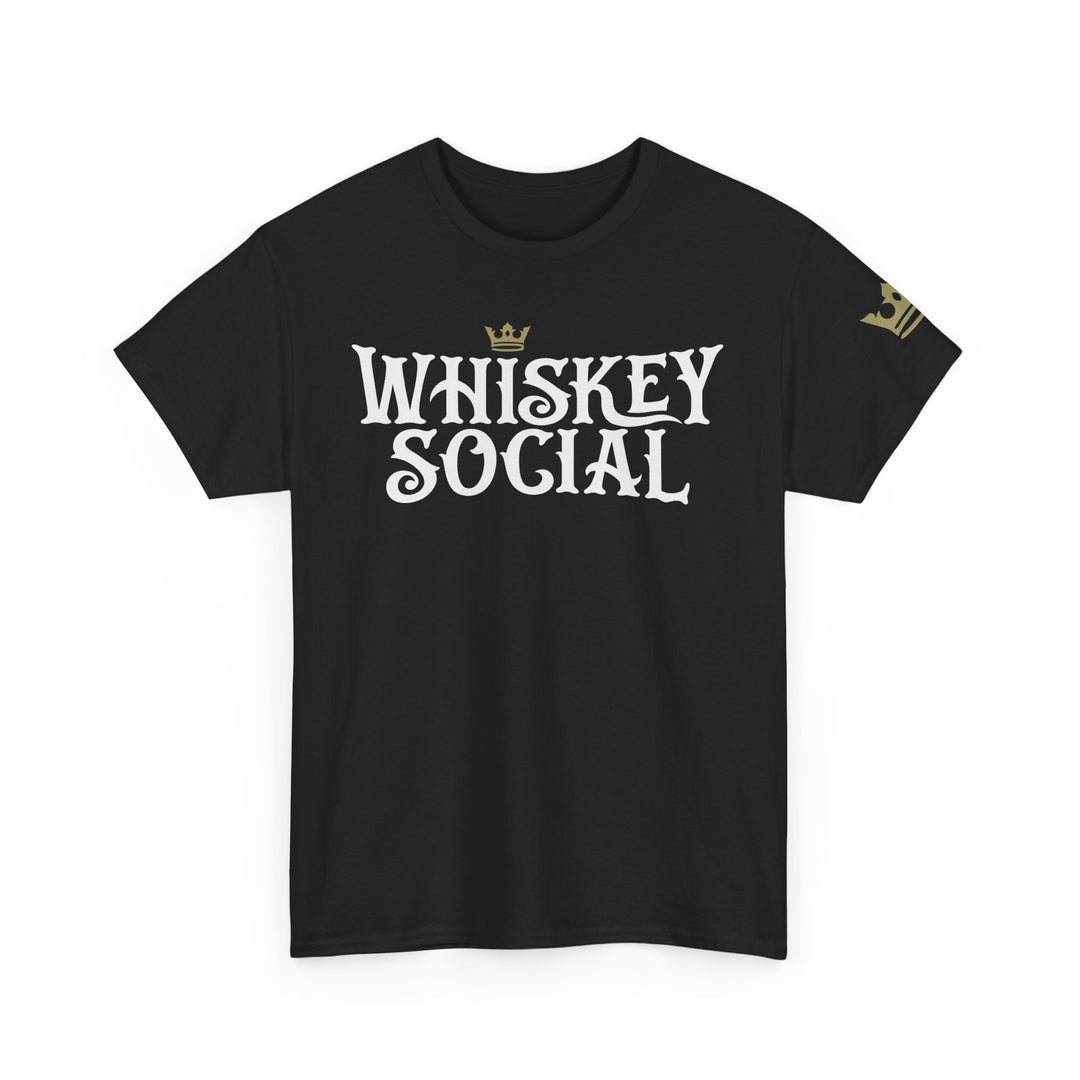 Graphic Tee - Whiskey Social Word Logo