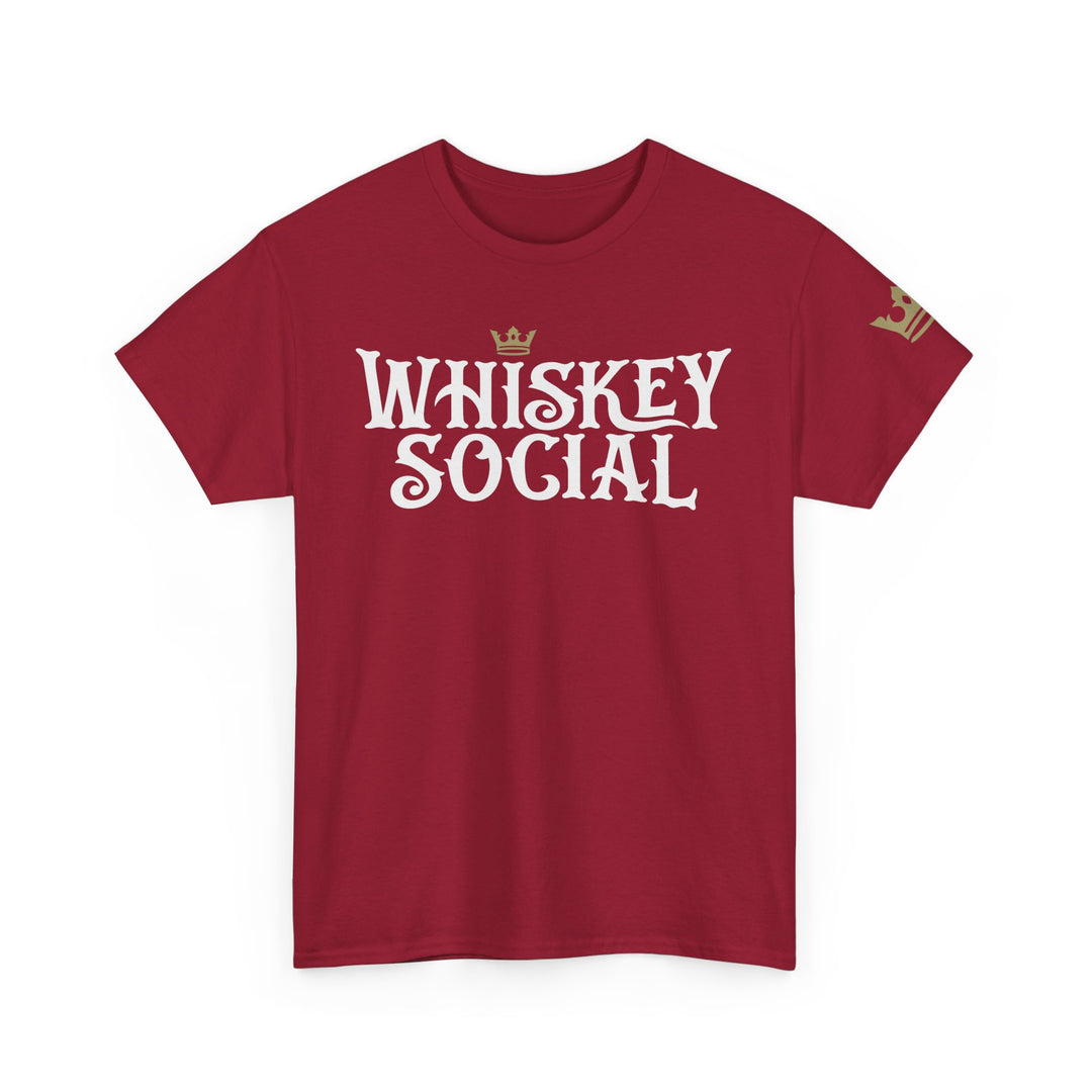 Graphic Tee - Whiskey Social Word Logo