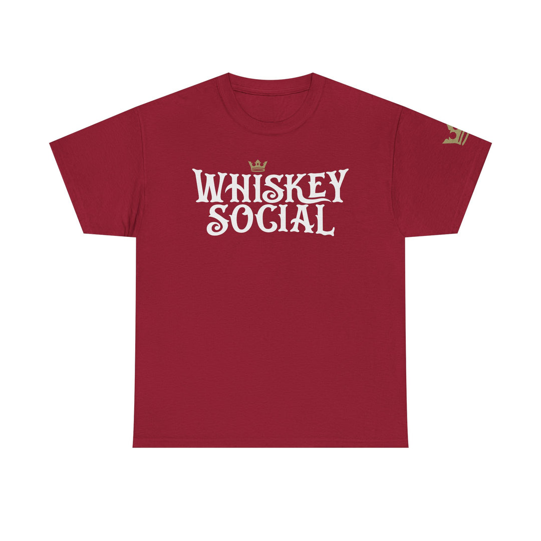 Graphic Tee - Whiskey Social Word Logo