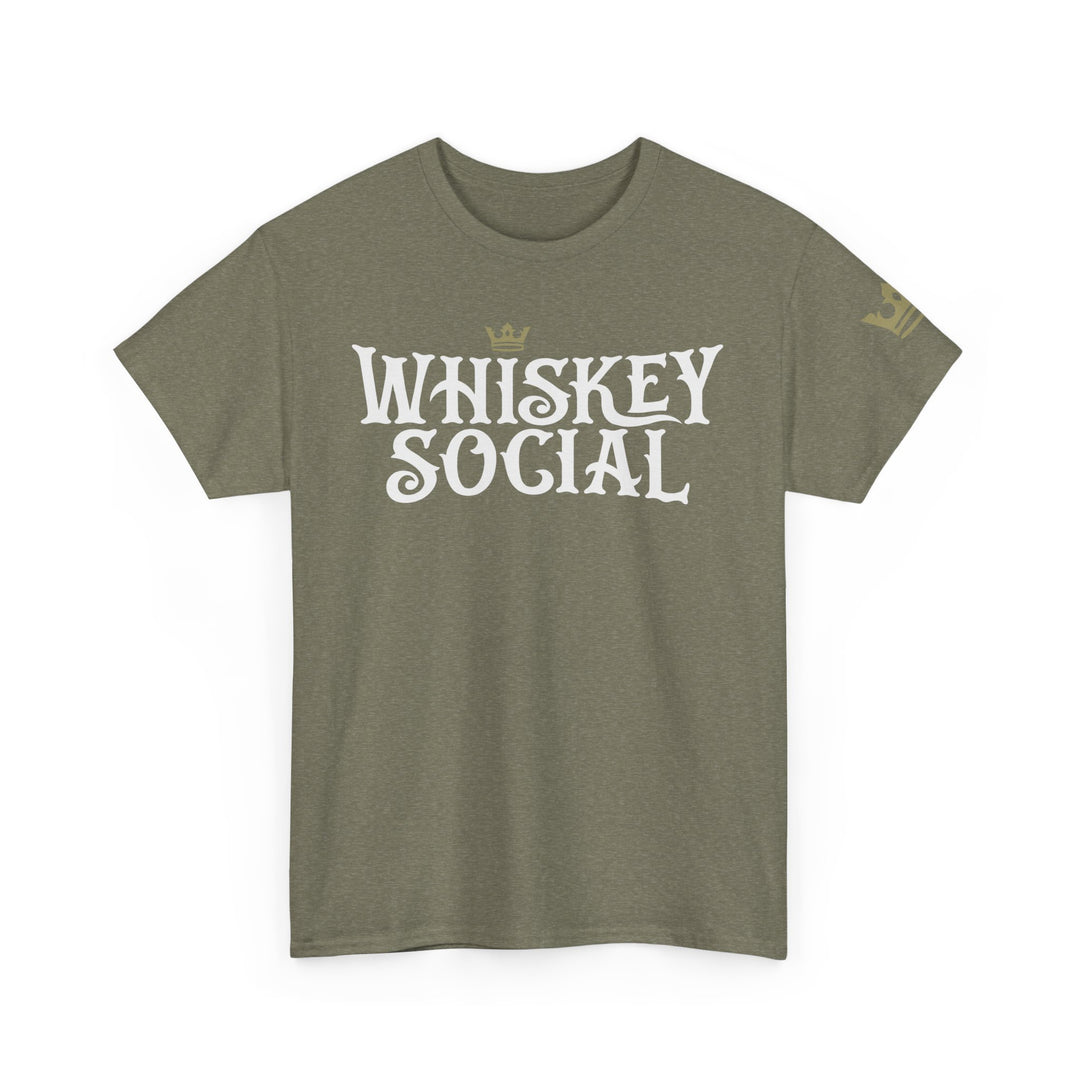 Graphic Tee - Whiskey Social Word Logo