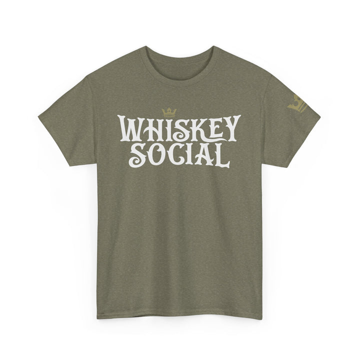 Graphic Tee - Whiskey Social Word Logo