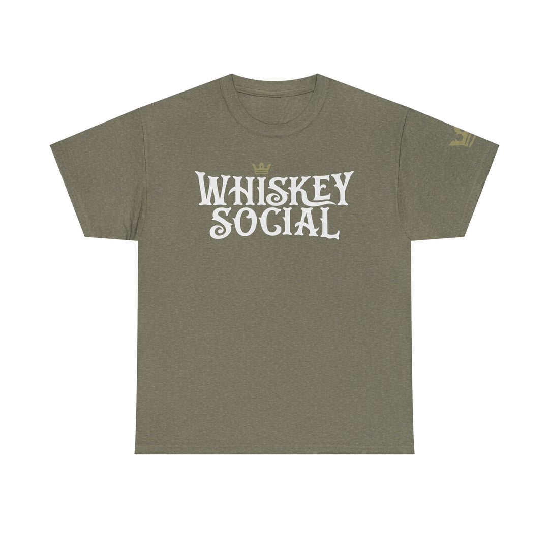 Graphic Tee - Whiskey Social Word Logo