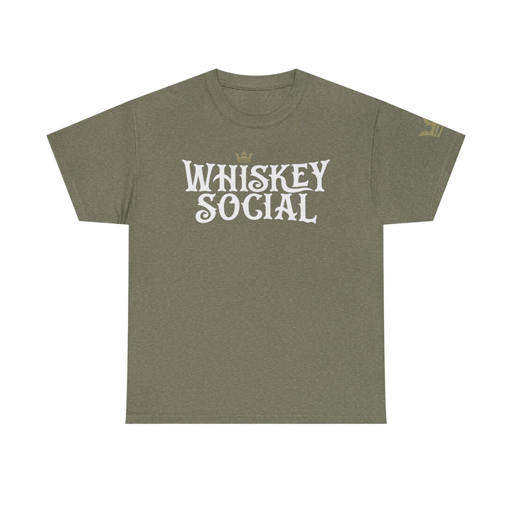 Graphic Tee - Whiskey Social Word Logo