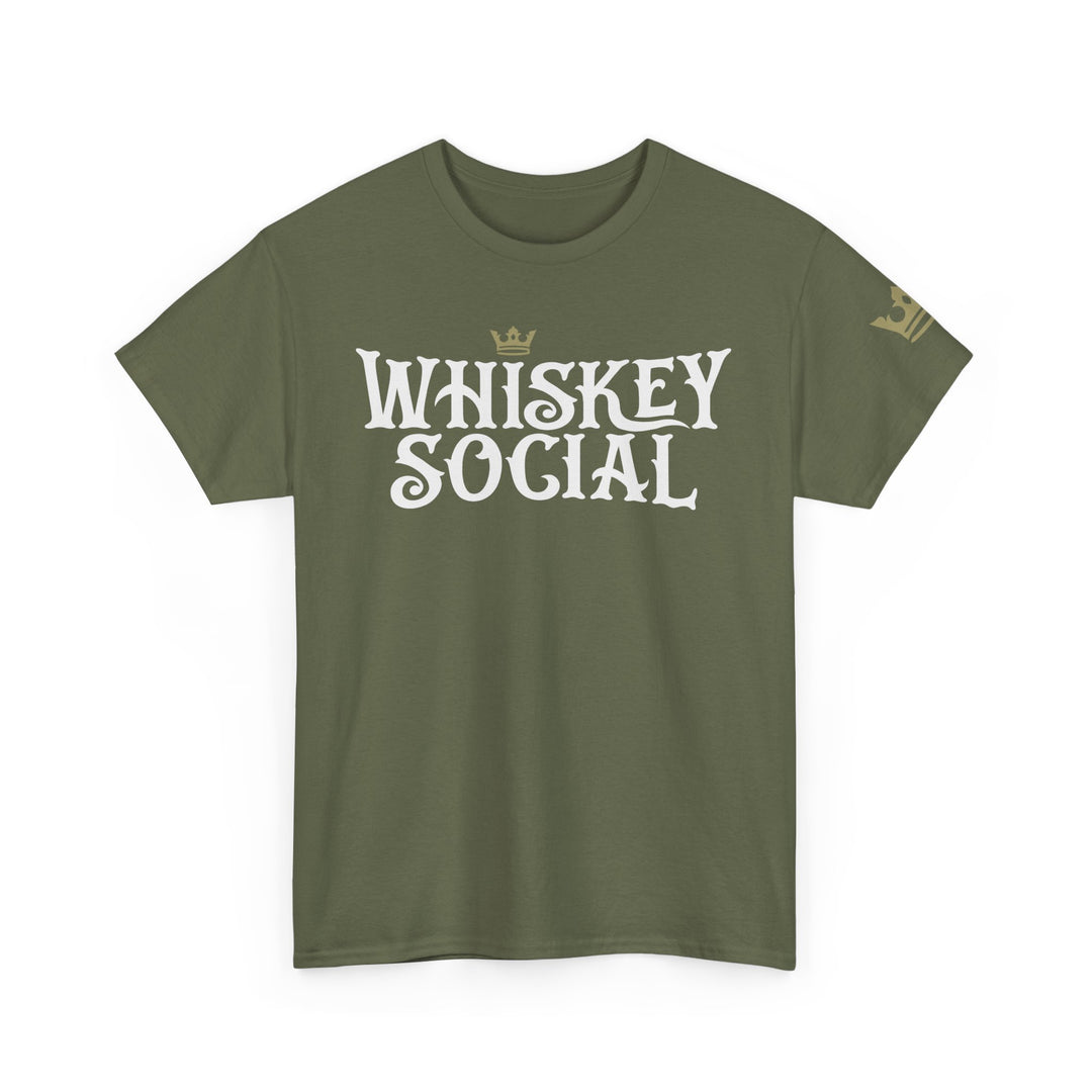 Graphic Tee - Whiskey Social Word Logo