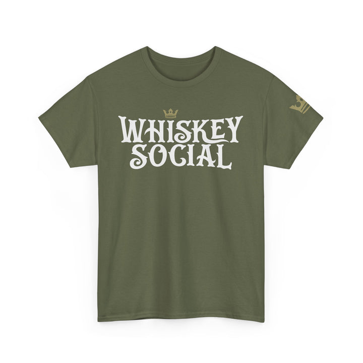Graphic Tee - Whiskey Social Word Logo